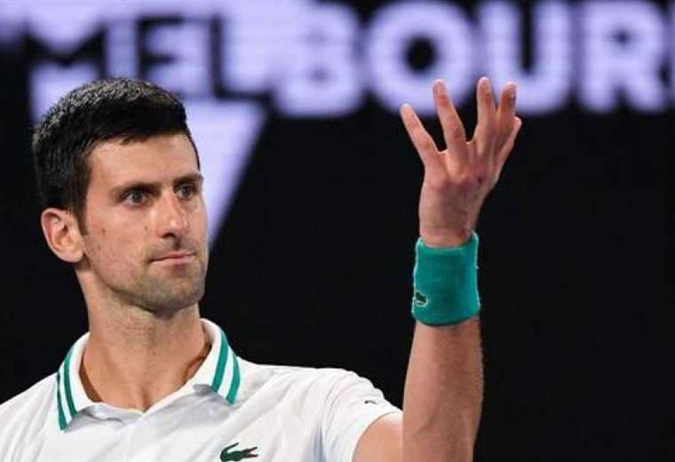 Djokovic fue retenido por los servicios de inmigración en Australia. Foto: Internet