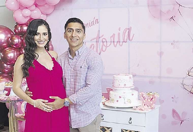 Baby shower de hija de Carla Áñez y José María Blanco