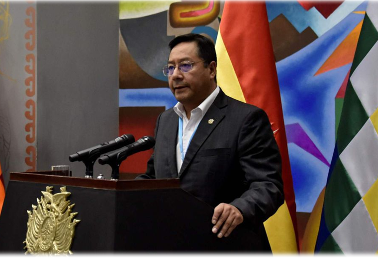 Luis Arce, presidente del Estado Plurinacional de Bolivia. Foto. Internet 