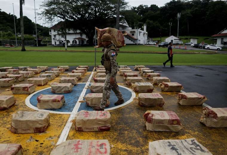 Panamá decomisa casi tres toneladas de droga /Foto: AFP
