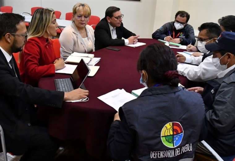 La reunión del lunes de Carolina Ribera con el Defensor (Foto:oficial)