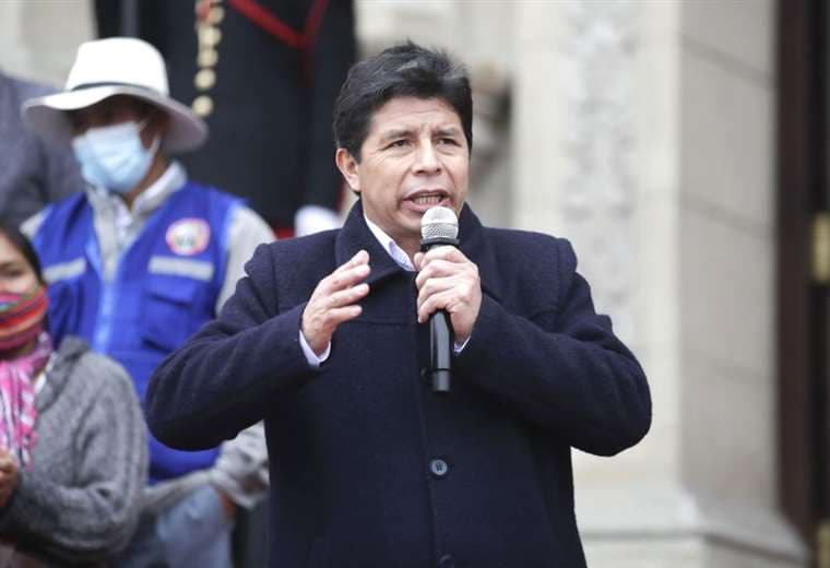 Pedro Castillo, presidente de Perú. Foto. Internet 