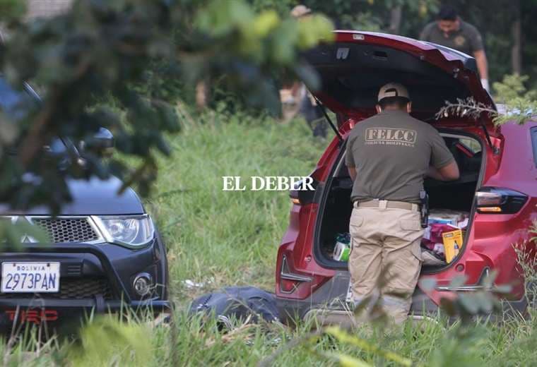 Peritos levantaron el cuerpo de Abdiel El Hage Rodríguez/Foto Fuad Landívar