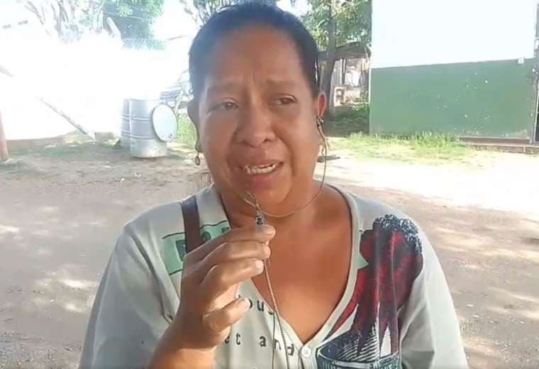 Chore culpó a los cívicos por la muerto de su esposo/Foto: Captura de Pantalla