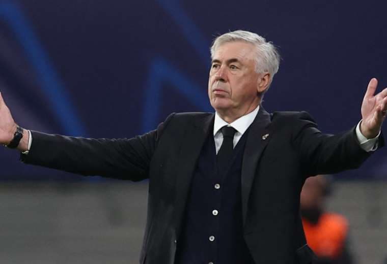 Los contragolpes del Leipzig también preocuparon a Ancelotti. Foto: AFP