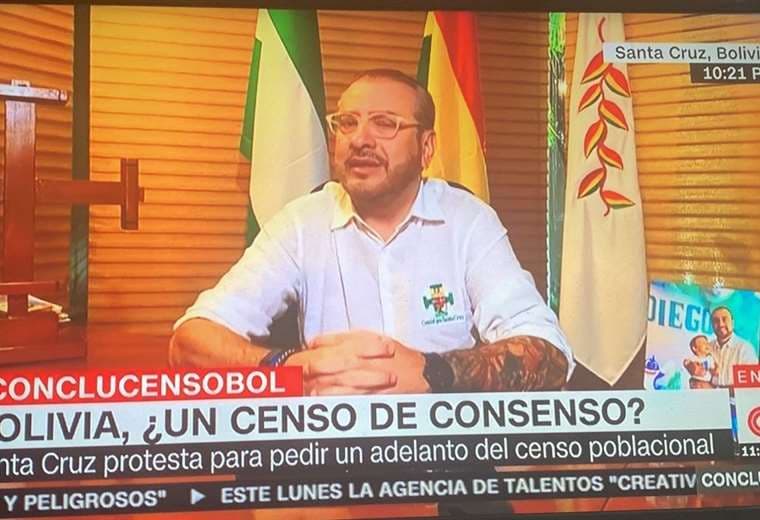 CNN entrevistó a Rómulo Calvo sobre el paro por el censo en 2023
