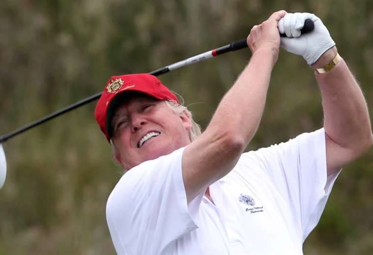 Donald Trump tiene su campo de golf, Trump National, cerca de Miami. Foto: Internet