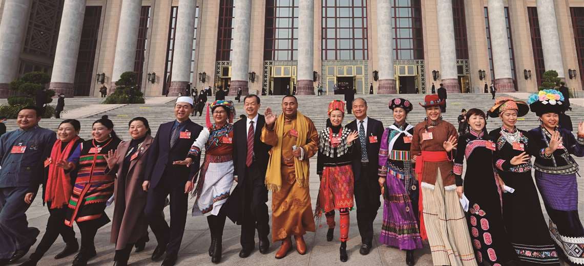 Delegados del Partido Comunista de China