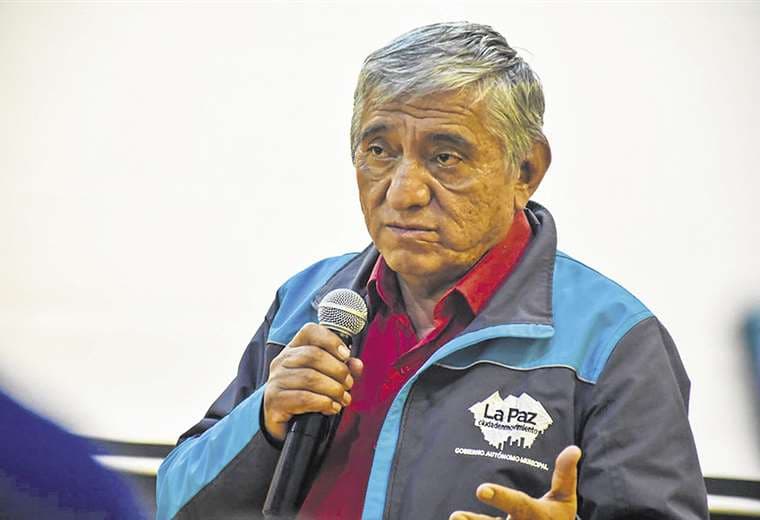 Iván Arias, alcalde de La Paz.