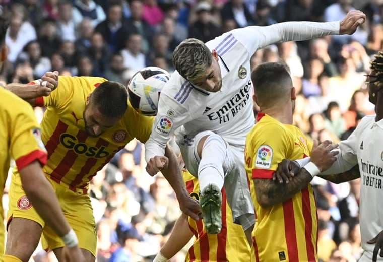 El Real Madrid se encontró con un duro adversario. Foto: AFP