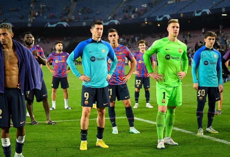 El Barcelona, una de las grandes decepciones de la Champions. Foto: Internet