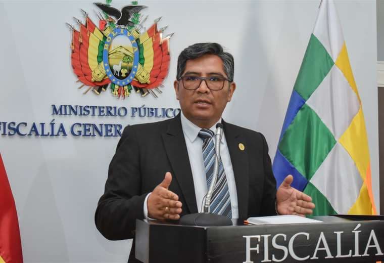 El secretario general de la Fiscalía General del Estado, Edwin Quispe