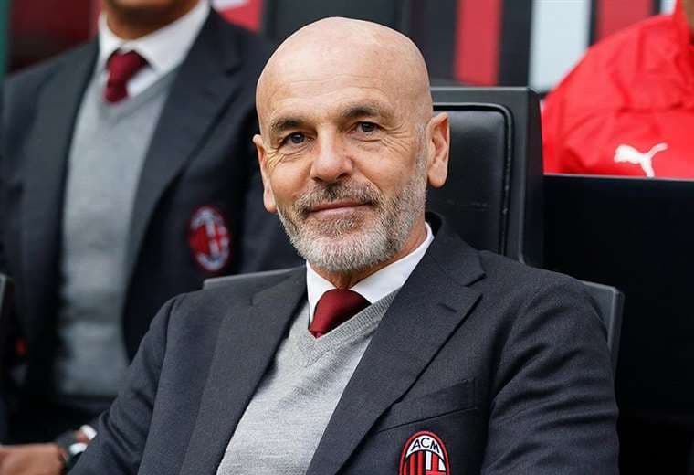 Pioli, entrenador del Milan. Twitter