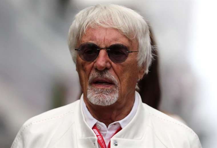 Ecclestone, de 91 años, dejó la Fórmula 1 en 2017. Foto: Internet