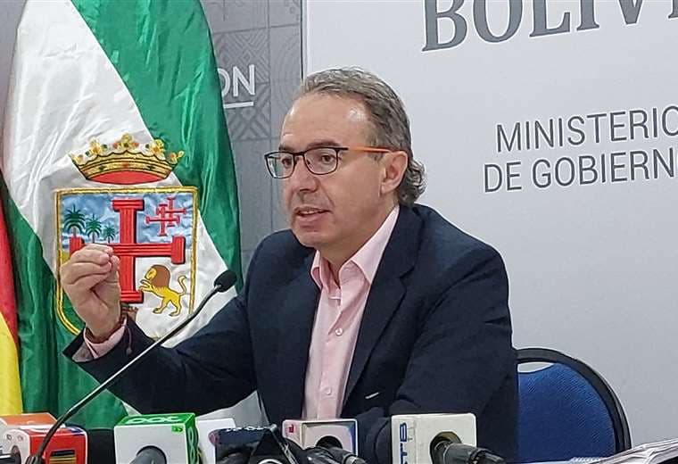 Jorge Richter en conferencia de prensa I Juan Carlos Torrejón.