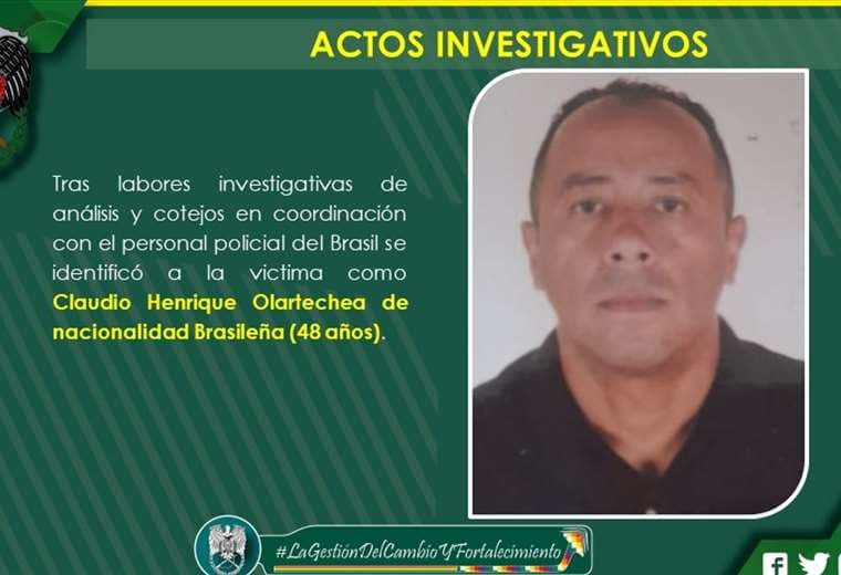 El ciudadano brasileño fue acribillado con 12 disparos 