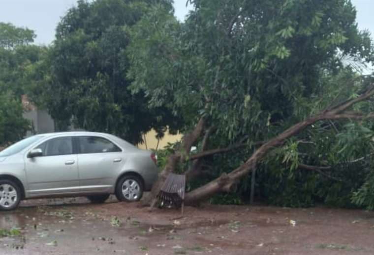 Lluvias y fuertes vientos  causan destrozos en San Matías/ Juan Pablo Cahuana