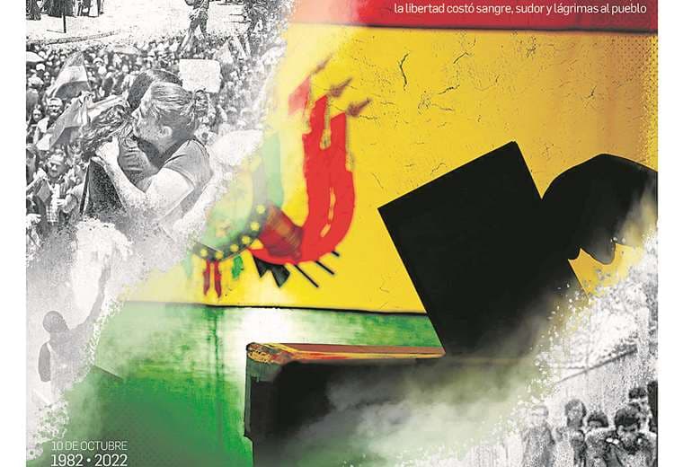 EL DEBER publica edición especial que recuerda los 40 años de democracia en Bolivia