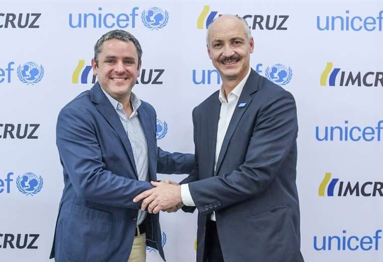 UNICEF e Imcruz sellaron una alianza estratégica por tres años