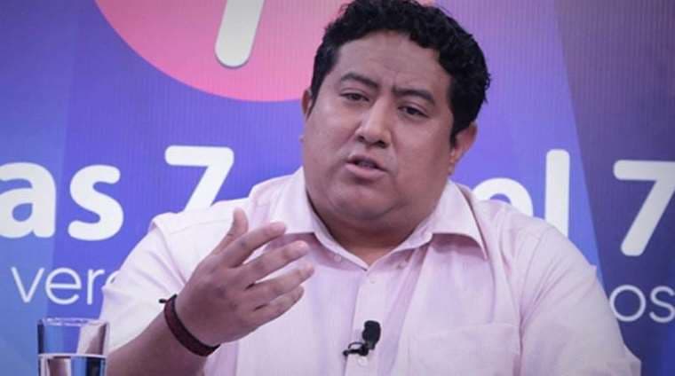 El viceministro de Planificación, Carlos Guachalla | Foto: Bolivia TV