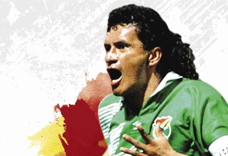El ‘Diablo’ es el futbolista más representativo del fútbol boliviano. Foto: Internet
