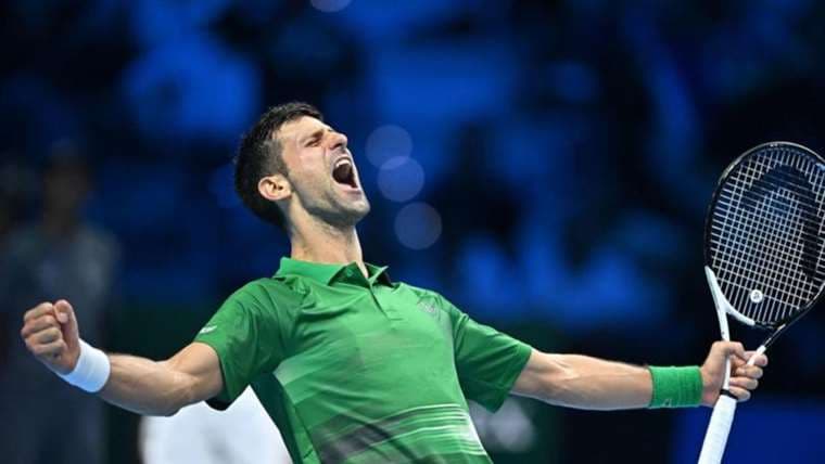 Djokovic sigue invicto en el ATP de Turín. EPA