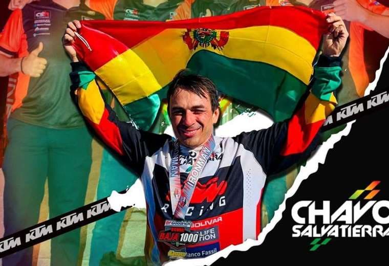 Chavo Salvatierra es Campeón Mundial.