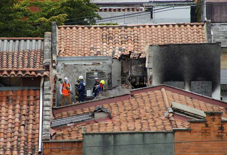 Accidente aéreo en Colombia/Foto: AFP