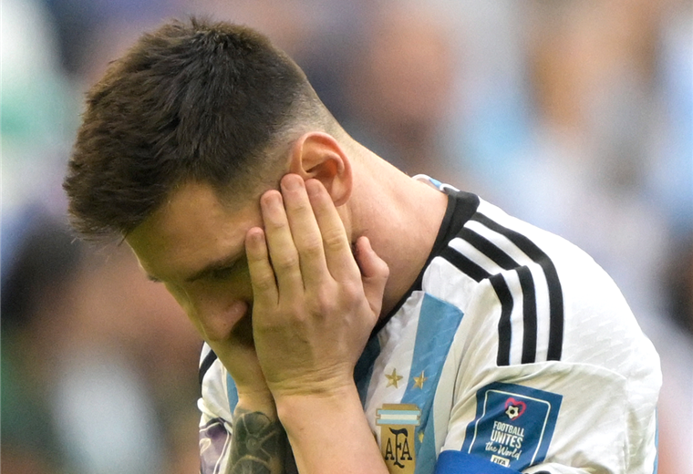 Lionel Messi, capitán de la selección argentina. Foto. AFP