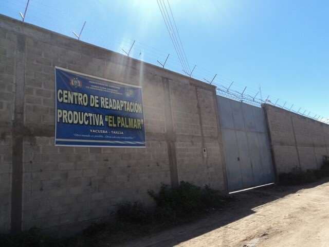 Penal El Palmar, en Tarija