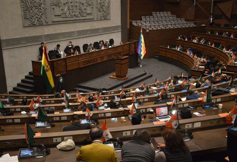 La sesión se instaló pasada las 23:30 horas. Foto: Cámara de Diputados