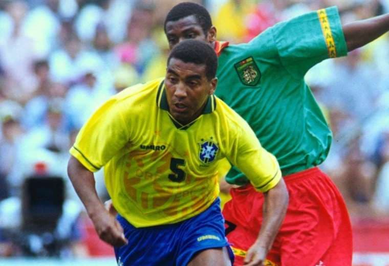 Mauro Silva fue pieza clave en la selección brasileña en 1994. Foto: Internet