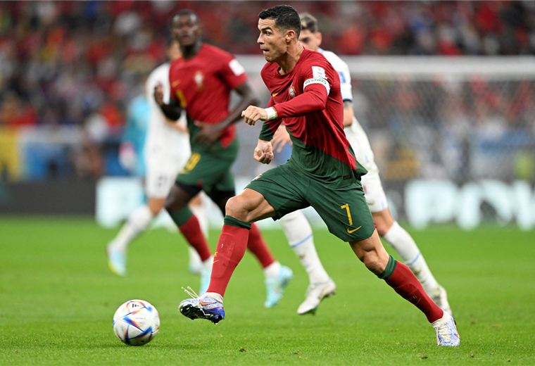 Cristiano Ronaldo es la carta de gol en Portugal. Foto. AFP
