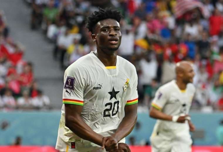 Los goles de Mohammed Kudus fueron fundamentales para Ghana. Foto: AFP