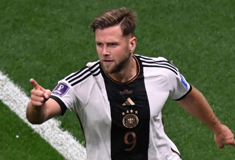 Niclas Füllkrug marcó un valioso gol el domingo. Foto: AFP