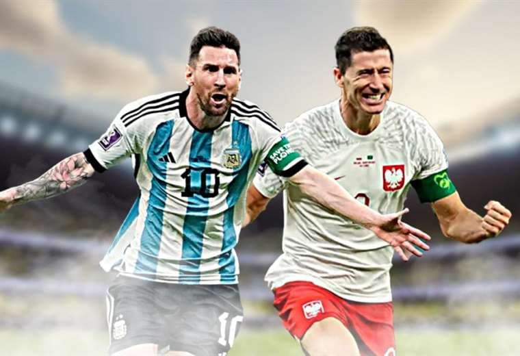 Lionel Messi y Robert Lewandowski no tienen buena relación. Foto: Internet