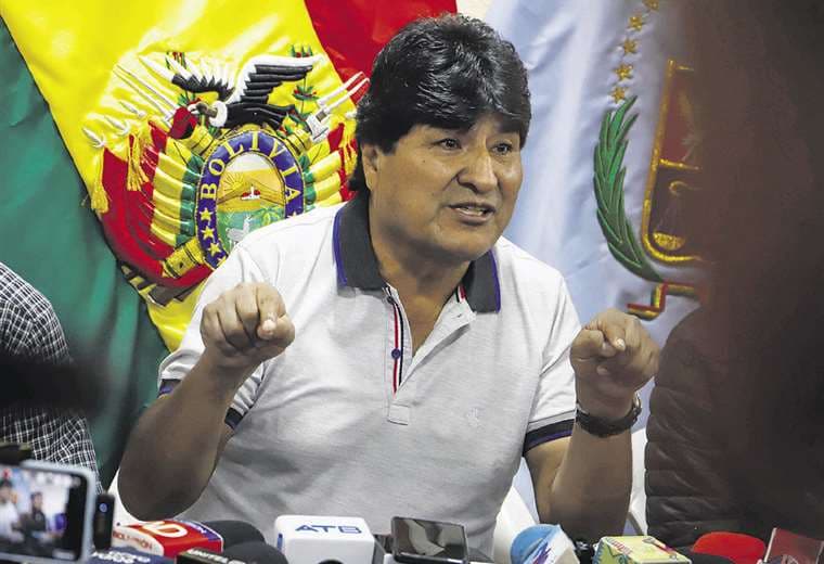 Morales denunció un 'plan negro' en septiembre