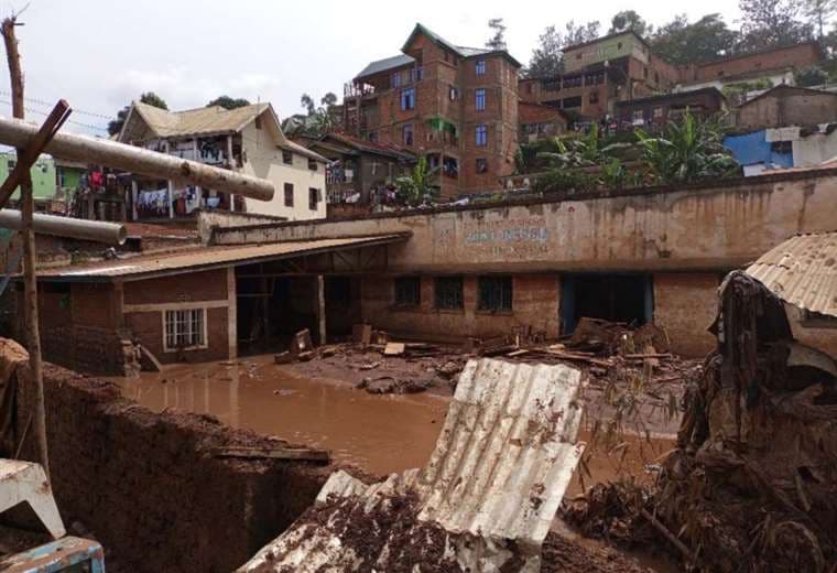 Daños ocasionados por las lluvias en RD Congo