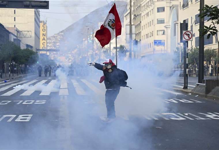 Las protestas en Peru se desataron la semana pasada / Foto: AFP