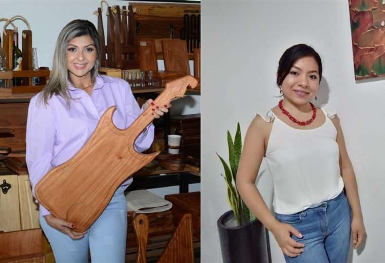 Ciria Ribera Zabala y Fabiola Rocha Claure