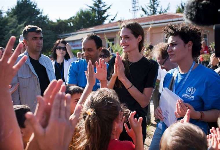 Angelina Jolie colaboró por 20 años a refugiados
