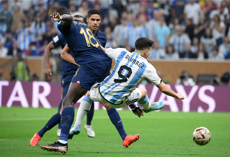 Argentina – Francia se juega en el estadio Lusail. Foto. AFP