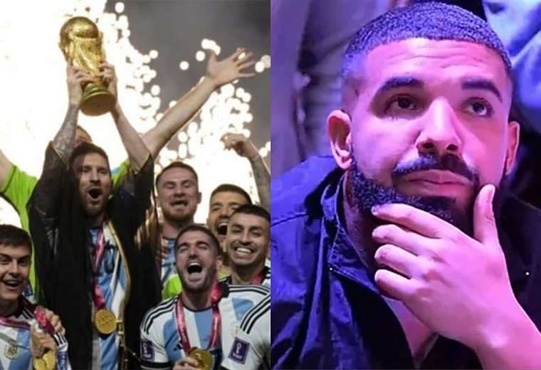 Drake obtuvo una millonaria ganancia gracias a la selección argentina