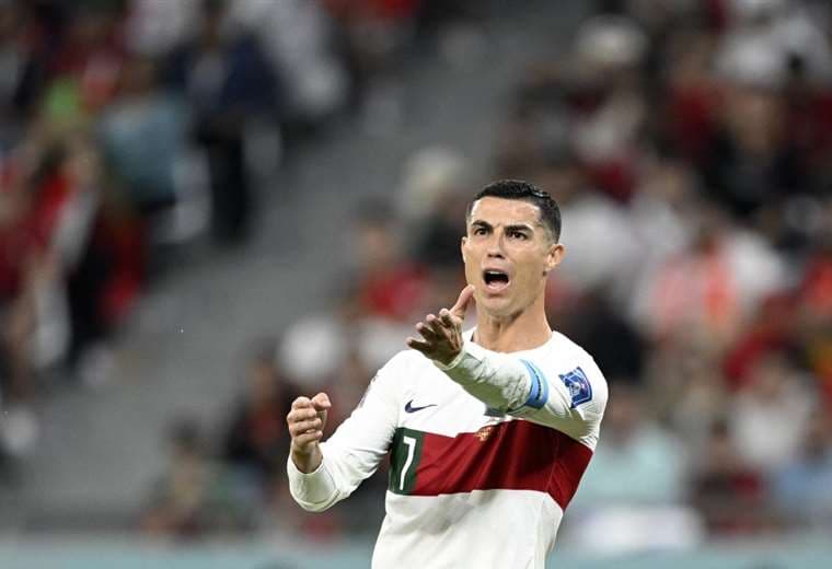 Cristiano Ronaldo en la fase de grupos con Portugal. AFP