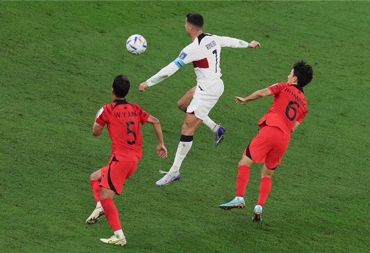 Cristiano Ronaldo, capitán y figura de Portugal. Foto. AFP