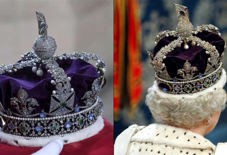 Así es la corona más importante del reinado británico
