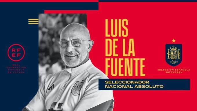 Luis de la Fuente es el nuevo DT de España. RRSS