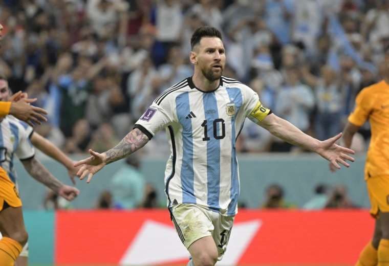 Messi volvió a hacerse presente en el marcador en Qatar 2022. Foto: AFP
