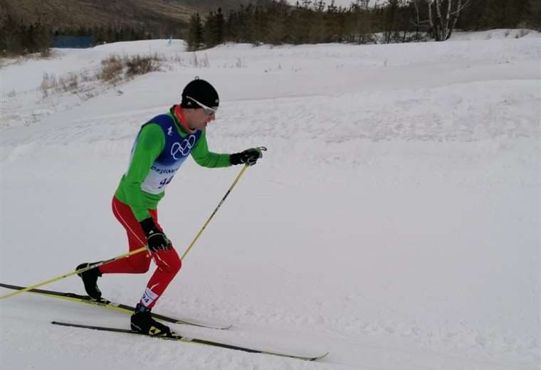 Timo Gronlund representó a Bolivia en los  Juegos Olímpicos de Invierno. Foto: COB