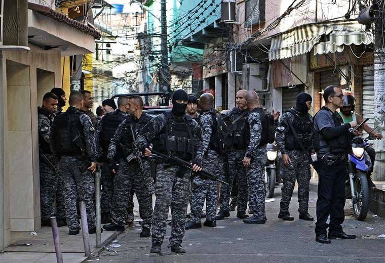 Ocho muertos en operación policial en una favela de Río de Janeiro